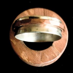 Anillo Antistress Alpaca y Cobre