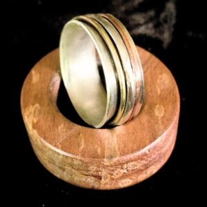 Anillos Antistress Cobre y Alpaca