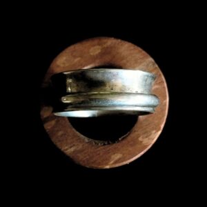 Anillo Antistress Plata Liso