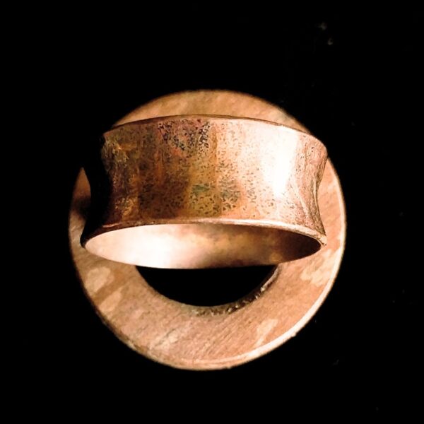 Anillo ContraBombé Martillado